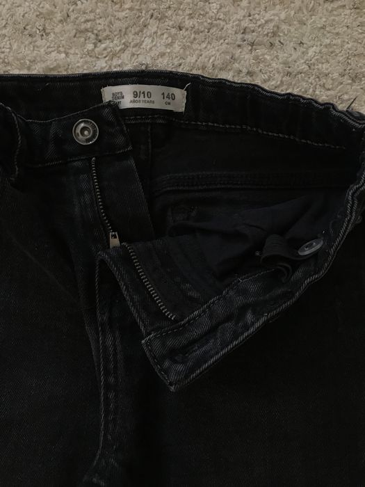 Calças de ganga, preta, da Lefties - 10 anos