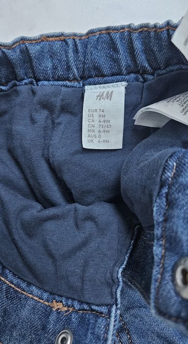 Spodnie jeansowe ocieplane H&M