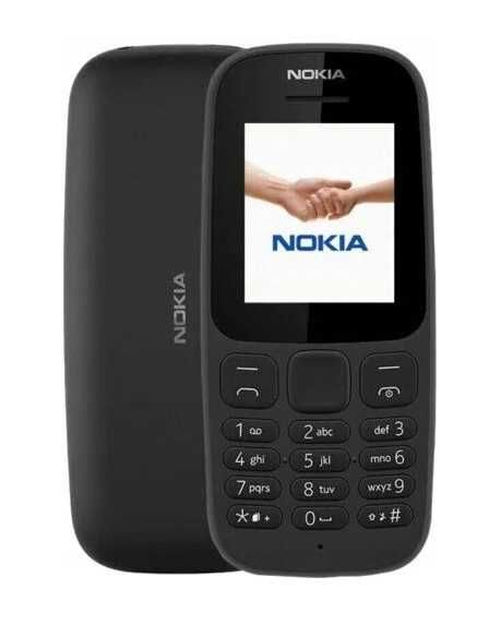 Nokia 105 4 MB / 4 MB 2G czarny DUAL SIM J.POLSKI