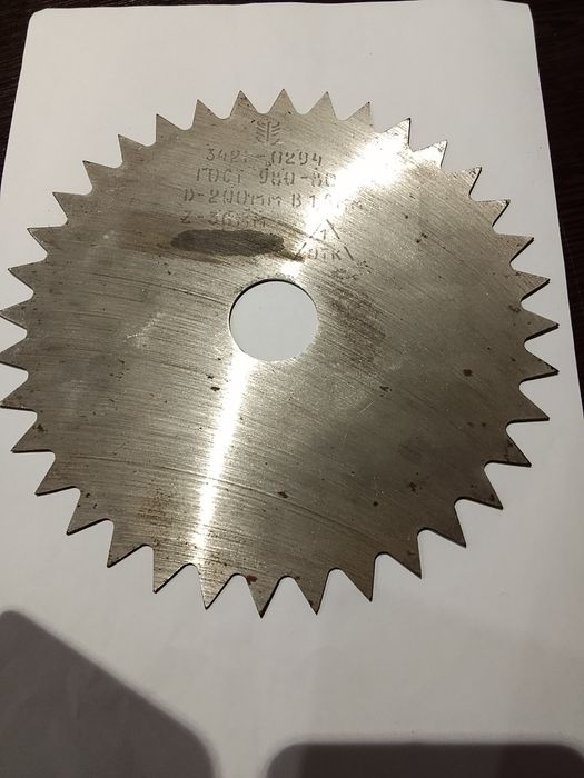 Фреза по дереву D-200мм.В 1.6мм.Z-36мм.