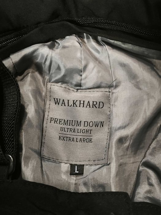 Czarne spodnie narciarskie WALKHARD rozmiar L