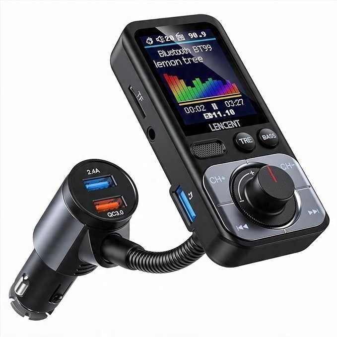 Transmiter samochodowy FM Lencent BT99