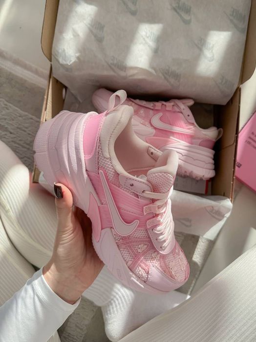 ЕКСКЛЮЗИВ! Nike V2k Runtekk Pink Flowers 36 37 38 39 40 41 рантек
