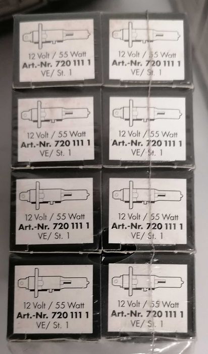 Lâmpadas auto 12v, 55w todas por 25€