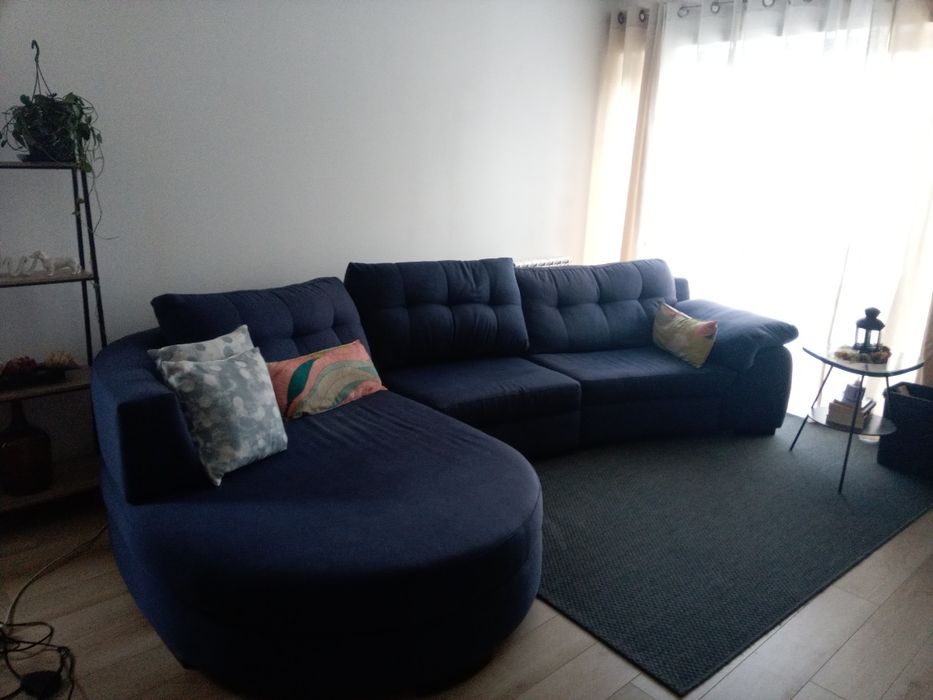 Sofá modular tecido