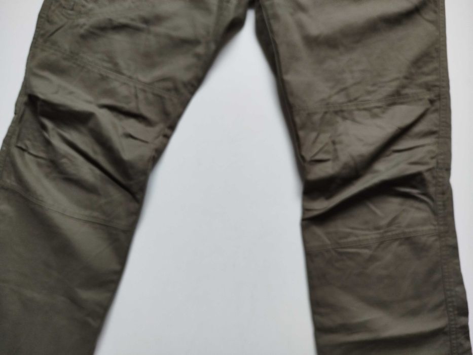 Spodnie męskie  oliwkowe bawełna Decathlon  L