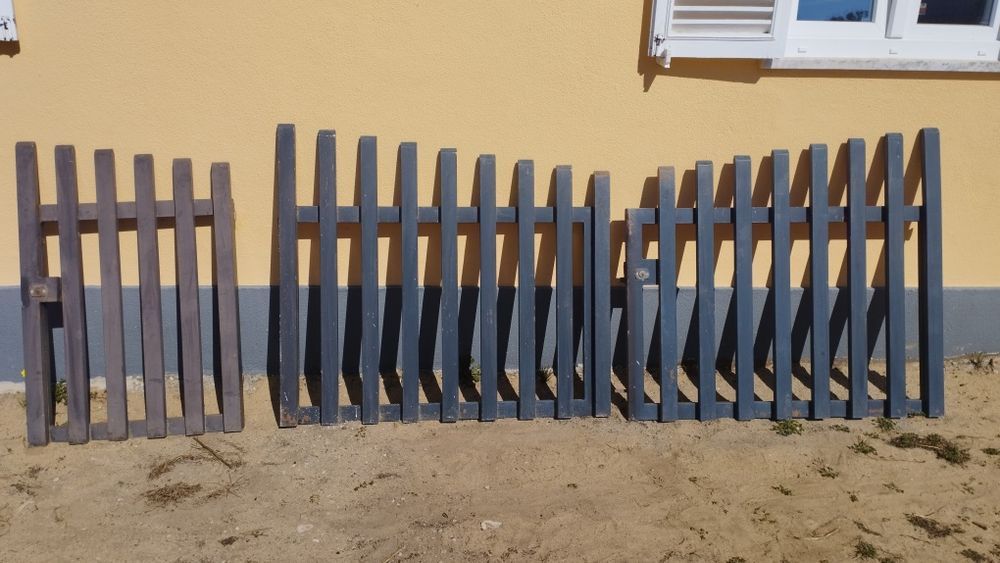 Portão garagem + entrada de ferro galvanizado