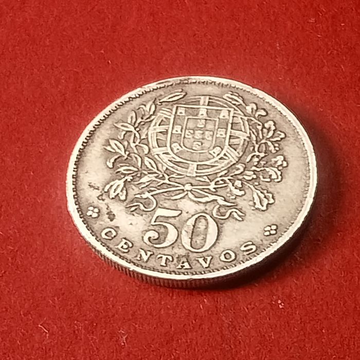 Moeda 50 centavos 1967