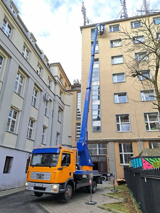 Wynajem zwyżki Bytom podnośnik koszowy wynajem do 45m