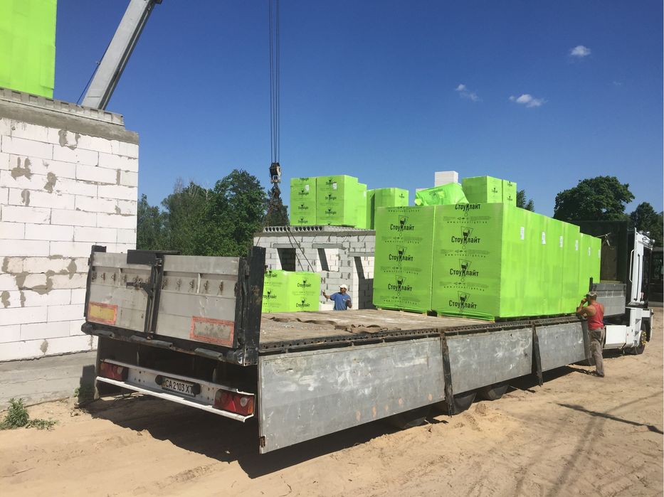 Газоблок вищій сорт. Стоунлайт Порістон(Аерок)