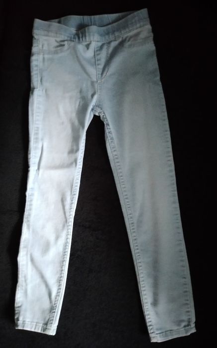 Spodnie H&M jegginsy jeans legginsy roz.116