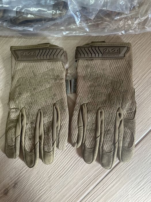 Рукавиці тактичні mechanix wear розмір м-л-хл оригінал шкіра сенсор
