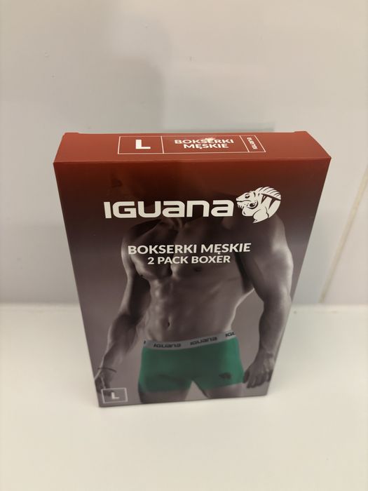 Bokserki spodenki new 2 sztuki profi Iguana