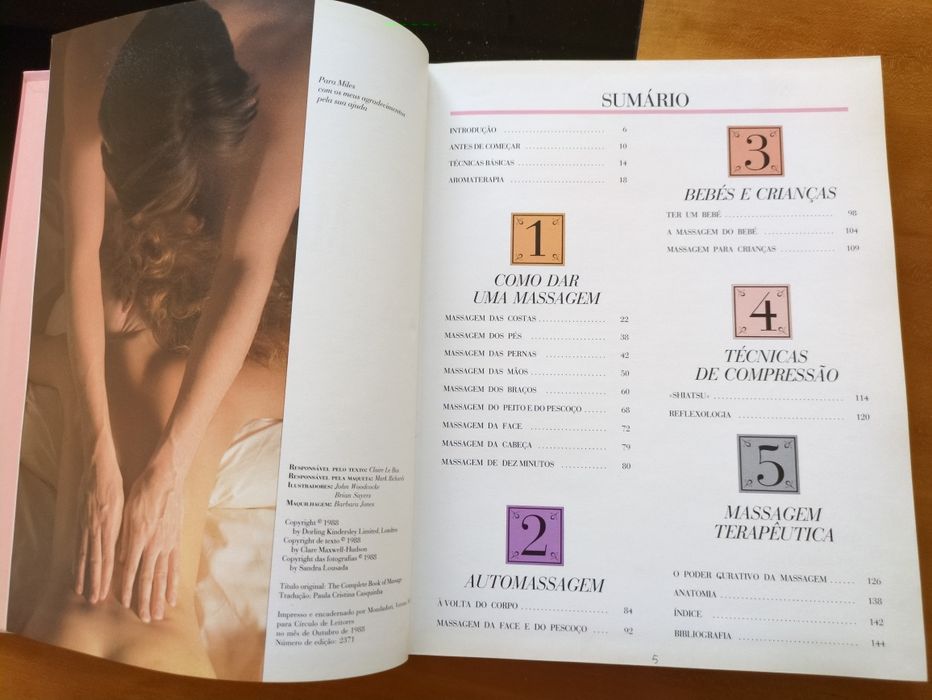 O Livro da Massagem de Clare Maxwell-Hudson