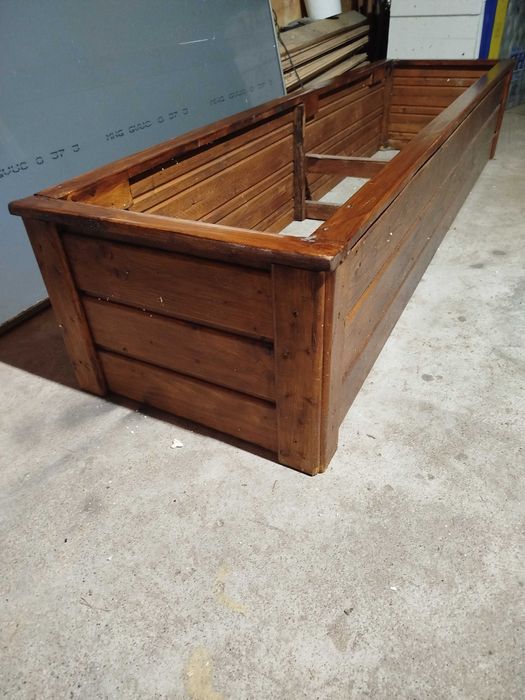 Skrzynia donica ogrodowa drewniana