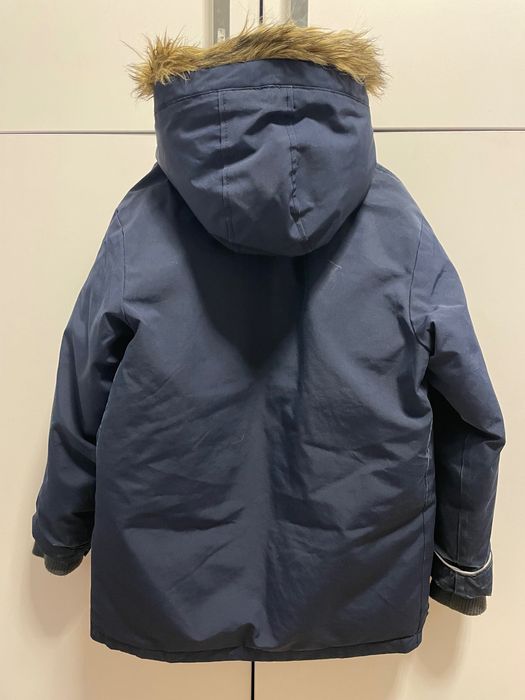 Дитяча зимова куртка Gap, 145-152xl, синього кольору ,в хорошому стані