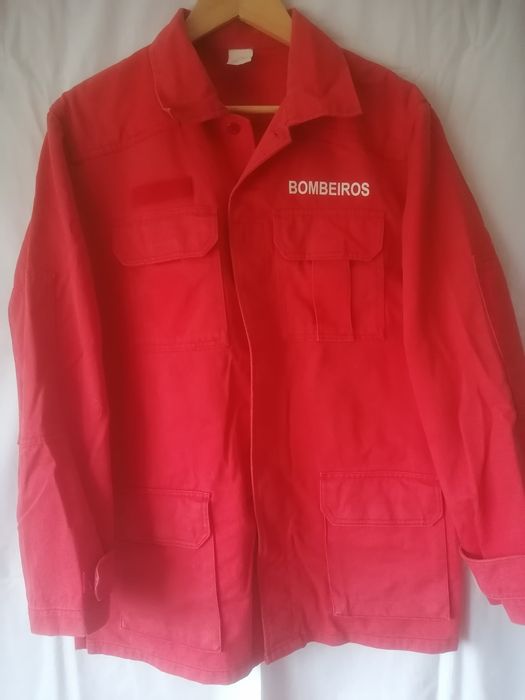 Casaco de farda de bombeiro,
