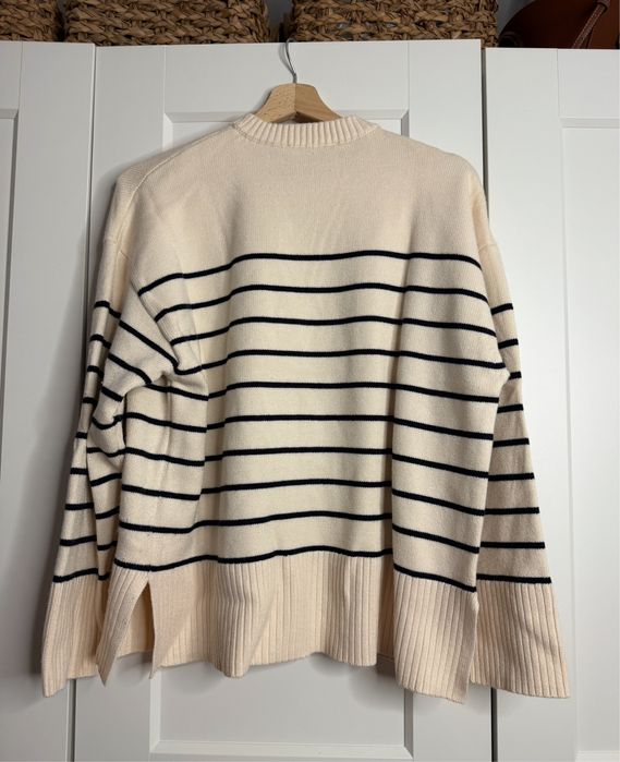Zara sweter w paski viralowy
