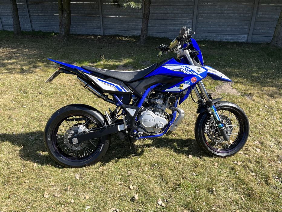 YAMAHA WR125x | 2015r | A1/ Kat.B | Black Widow | Supermoto |