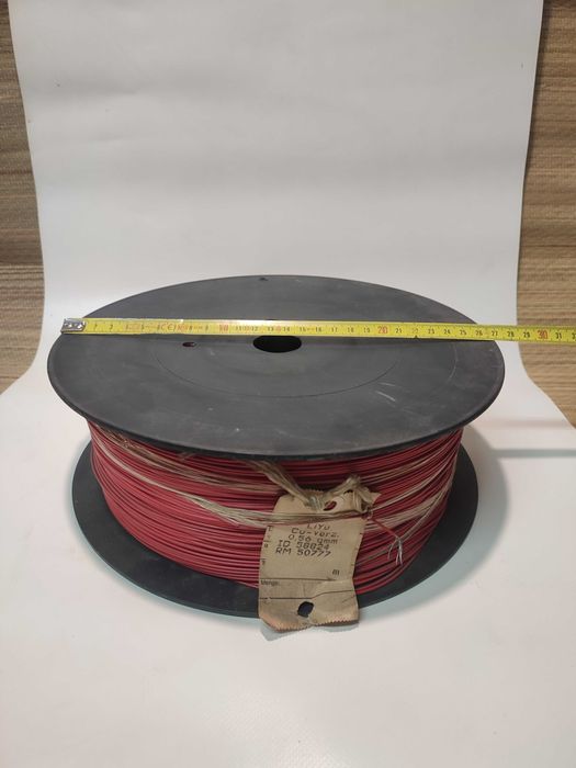 Cabo elétrico multifilar, Ø 1.4mm, secção 0.56mm²