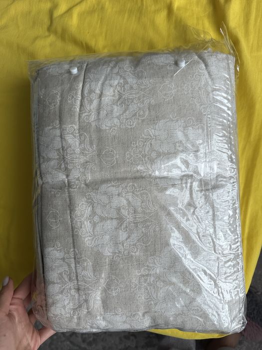 Комплект постільної білизни Льон ТМ Ярослав Євро