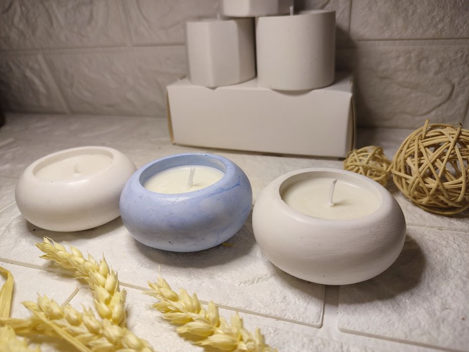 Свічки соєві , подарунковий набір