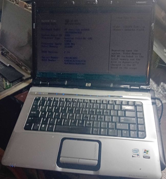(4P8) laptop HP dv6000