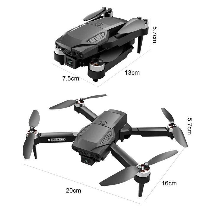 Dron F198 2x kamera. silnik bezszczotkowy