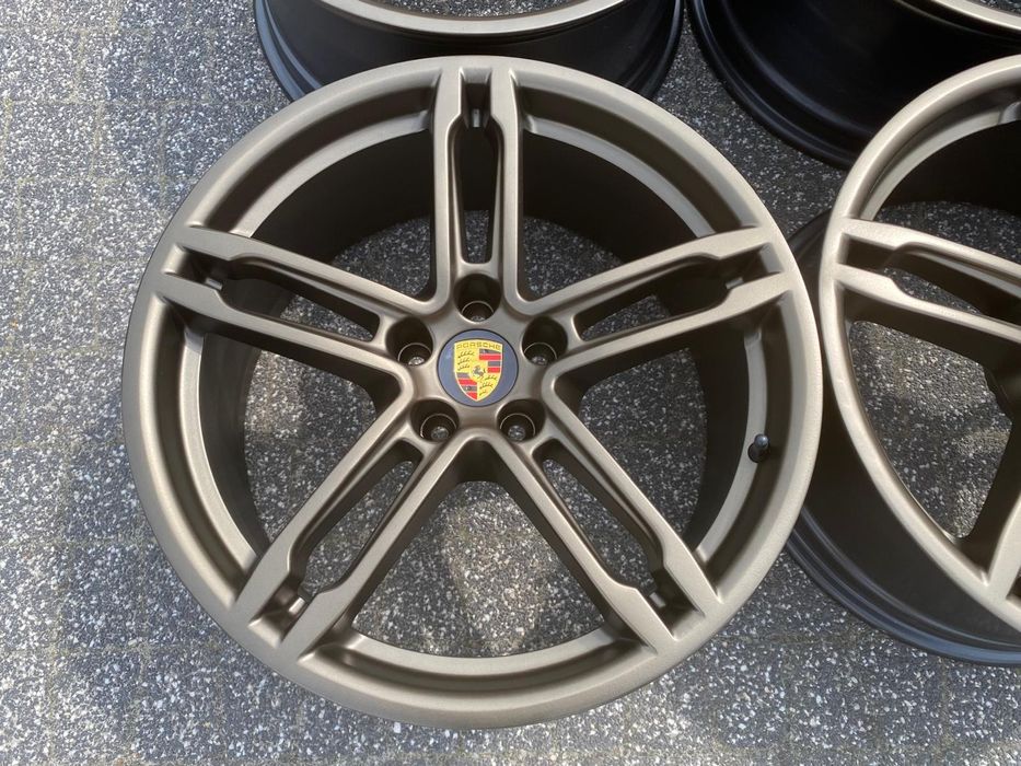 19" Porsche Macan 5x112  8,5j 9j et21  Braz Zlote Miedziane Idealne