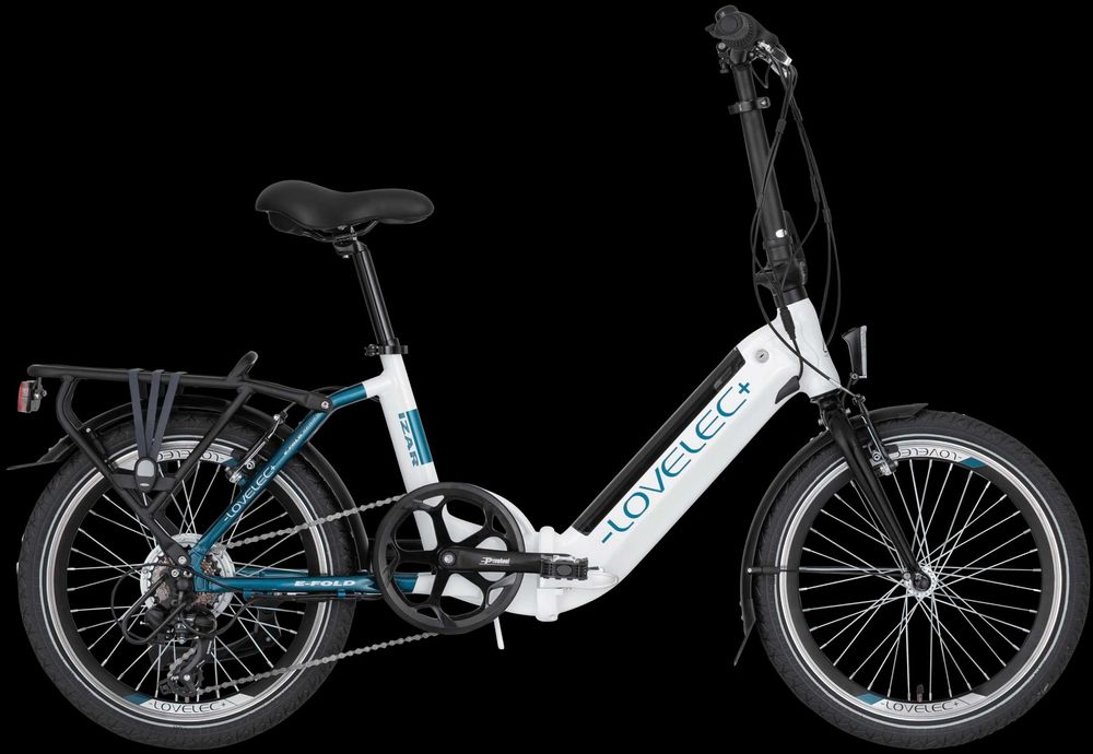 Rower Elektryczny Miejski Składak Lovelec IZAR 12AH roz.20"