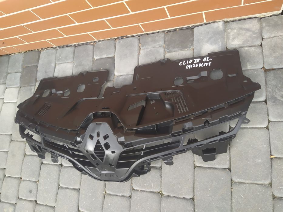 Renault Clio IV 4 12- grill atrapa kratka zderzaka wzmocnienie org
