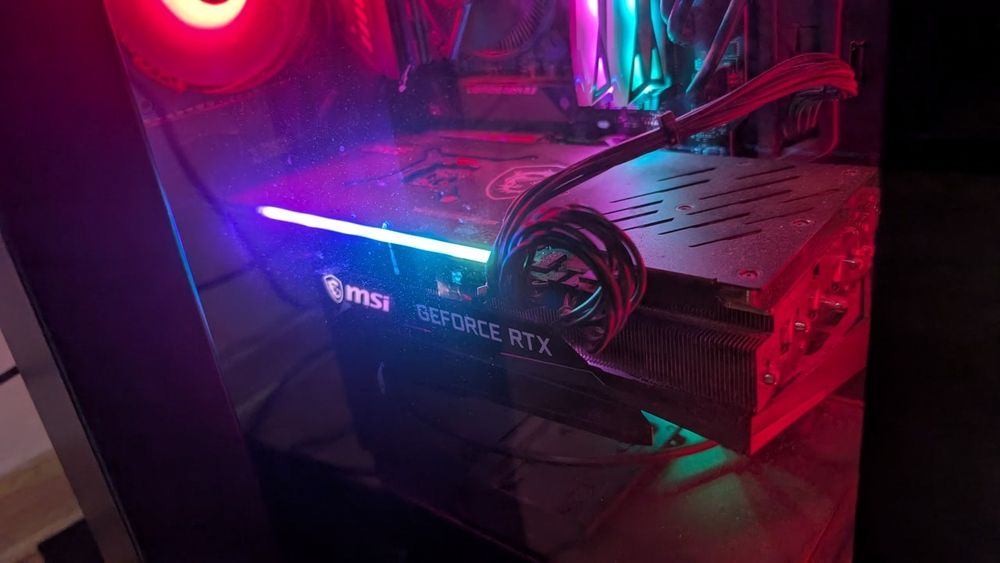 GeForce Rtx 3060 ti MSI  gaming trio Z