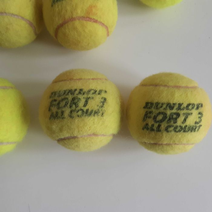 Lote de 16 Bolas de Ténis Tennis Dunlop Fort Usadas Boas