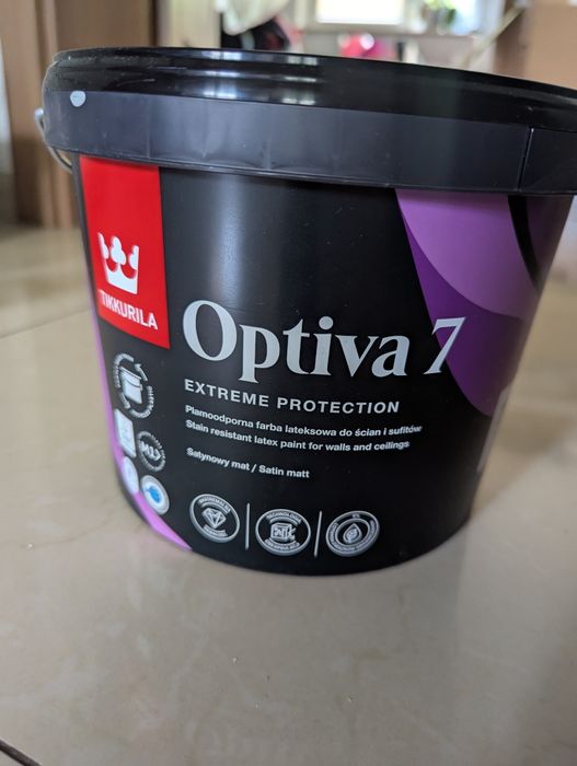 Farba Tikurilla optiva7 kolor szary