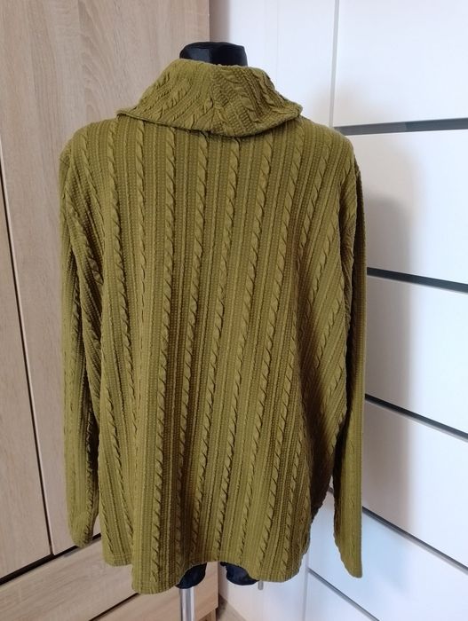 Nowy sweter golf damski 50/52