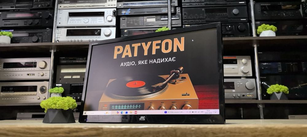 Телевізор JTC PDVB-821/VGA/HDMI/21.5"/без пульта