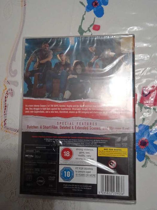 Serie DVD "The Boys" : Temporada 1 a 3 - Versão Importada