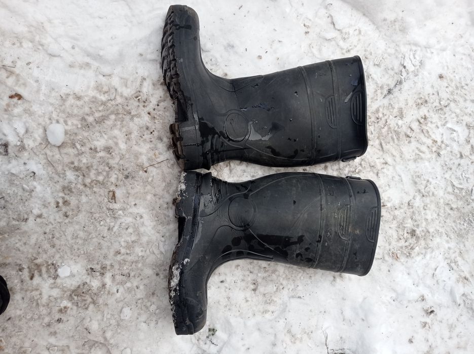 Чоботи рибальські зимові гумаки з піни 43 розмір