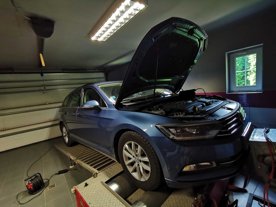 Chiptuning Taycan Etron Hamownia 4WD DPF EGR ADBLUE SCR Lambda NOX