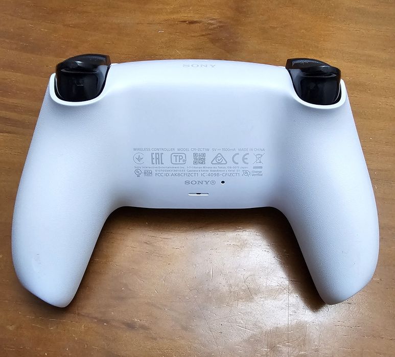 Comando PS5 DualSense  c/ Joysticks TMR K-Silver (Anti-Drift)