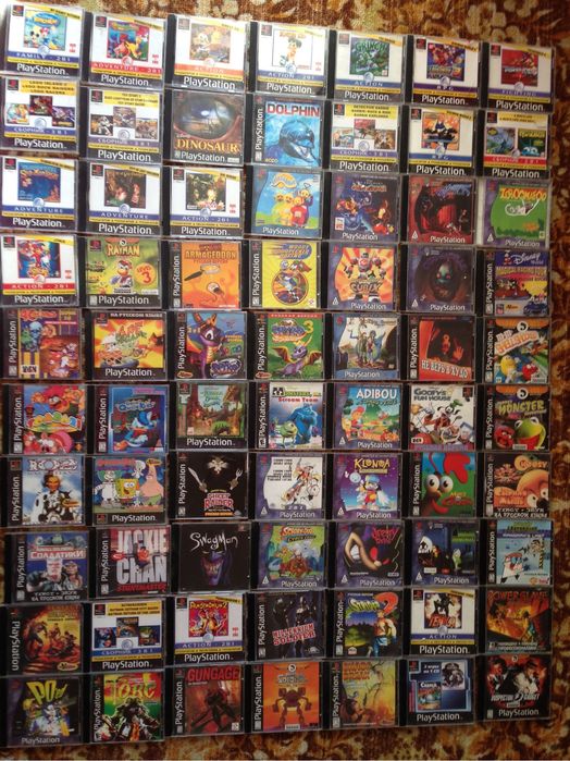 ігри диски для Sony Playstation 1 One Лот