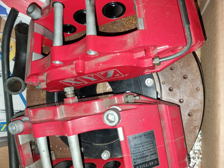 Kit completo travagem xyz 6 pistões