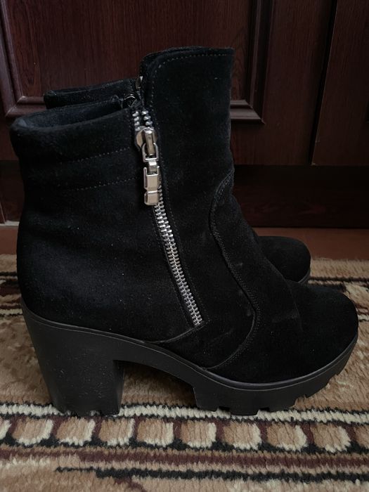 Осень-весна ботинки, ботильены на байке