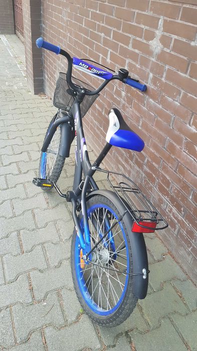 rower niebieski Mexxler BMX