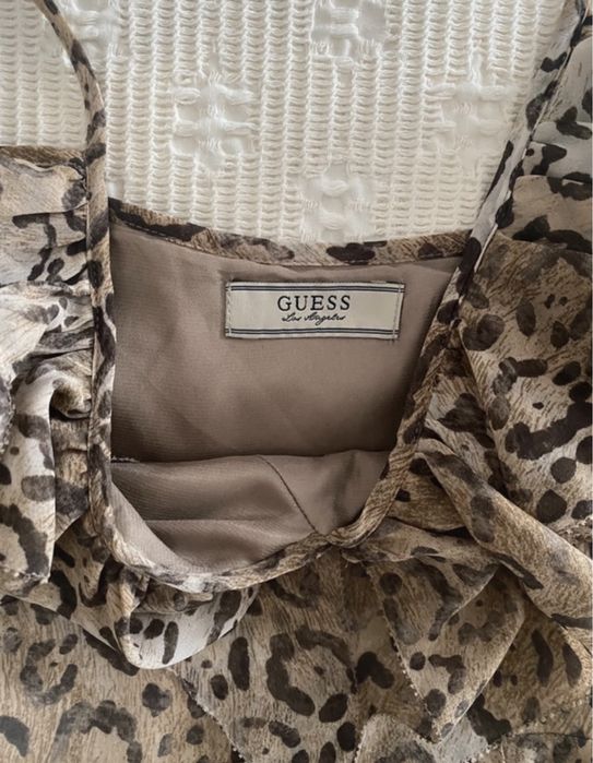 Vestido leopardo Guess