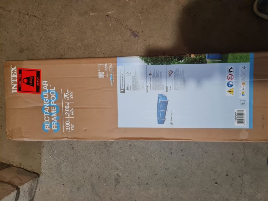 Basen ogrodowy Prostokątny 300x200 INTEX