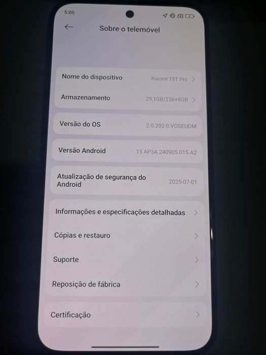 Xiaomi 15T Pro NOVO