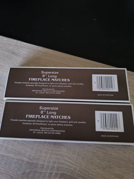 Caixas americanas de fósforos antigos