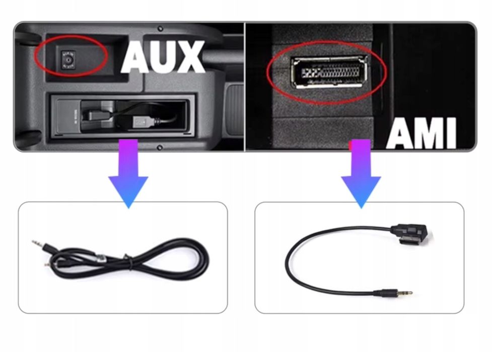 Radio Android do Audi A4 B8 (2009-2012) Android Auto Carplay Wi-Fi SIM