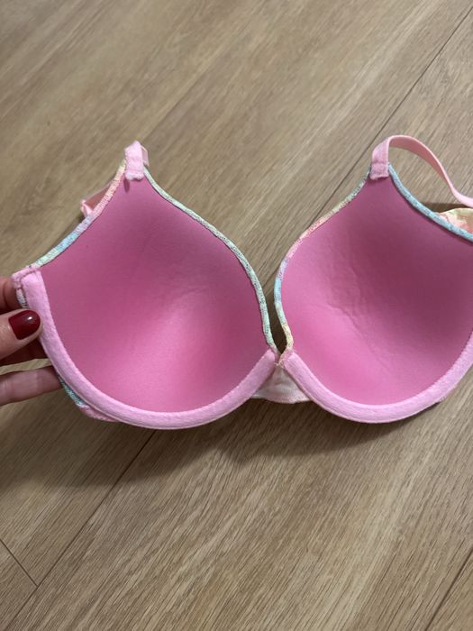 Яскравий та ніжний комплект білизни pink (victoria's secret)